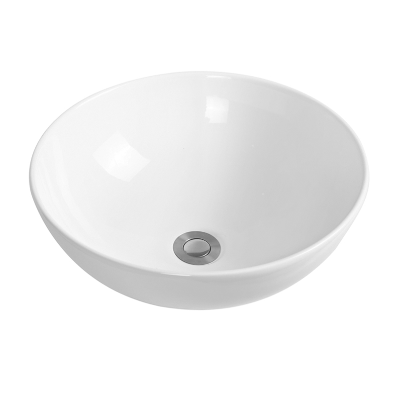 Slim round bathroom vessel sink-Bathroom sinks china supplier